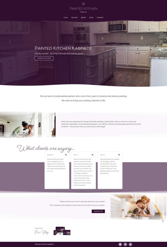 Painted Kitchen Kabinets Home Page